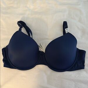 PINK Victoria's Secret Blue T-Shirt Bra with Molded Cups